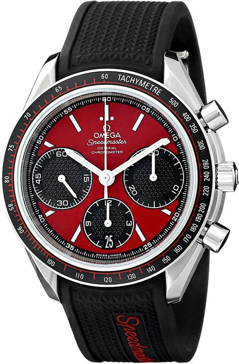 omega speedmaster racing red